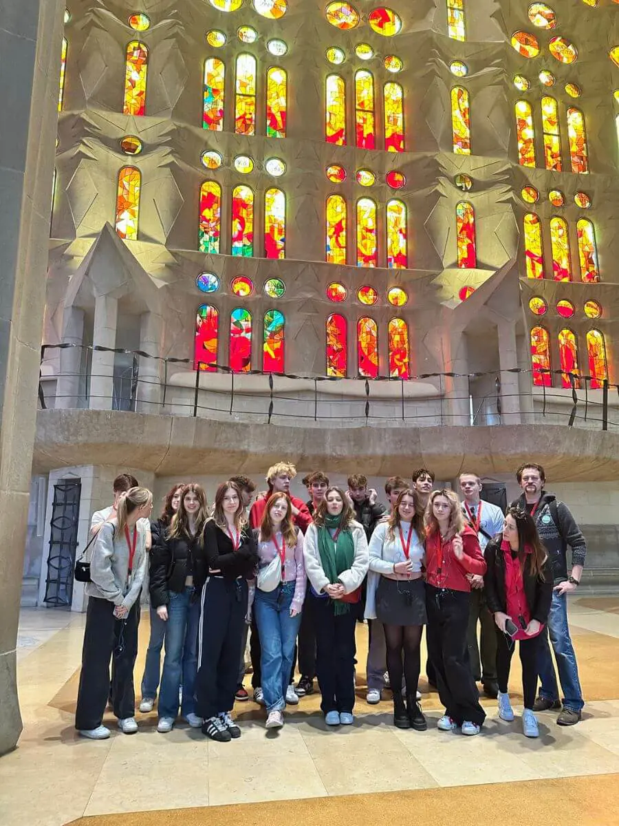 Sixth Form Ibstock pupils enjoyed a wonderful trip to Barcelona