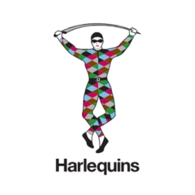 Logo of Harlequins partner of Ibstock Place School, a private school near Richmond, Barnes, Putney, Kingston, and Wandsworth