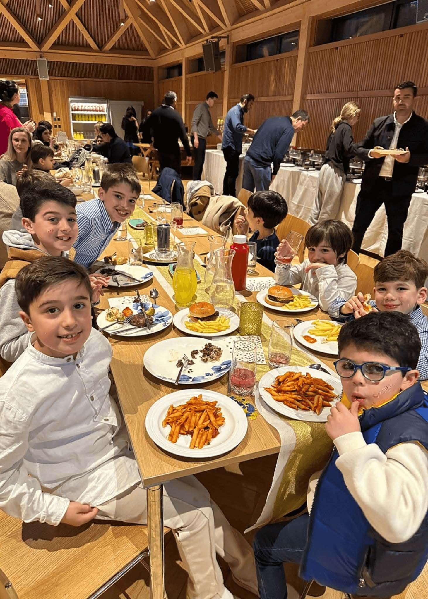 Pupils, staff, and their families came together for a multi-national Iftar Feast, in collaboration with FIPS.