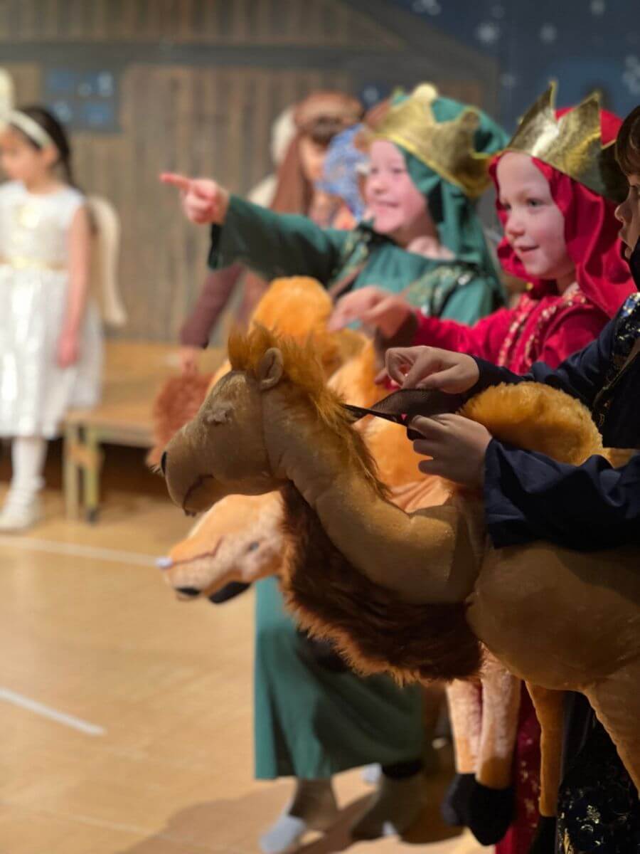 Ibstock Place School pupils performing in the Prep Nativity