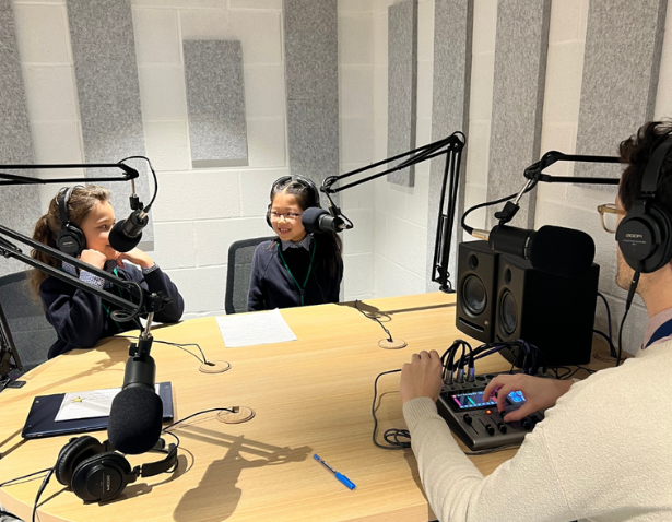 Prep pupils have taken part in a podcast at Ibstock Place School, a private school near Richmond.