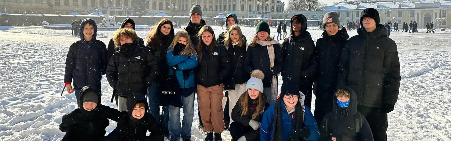 Senior 8 pupils studying German enjoyed a wonderfully festive trip to snowy Vienna.