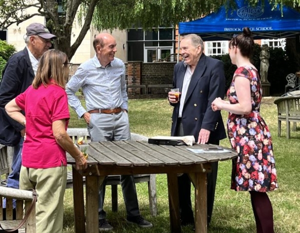 Alumni get together at Ibstock Place School, a private school near Richmond, Barnes, Putney, Kingston, and Wandsworth.