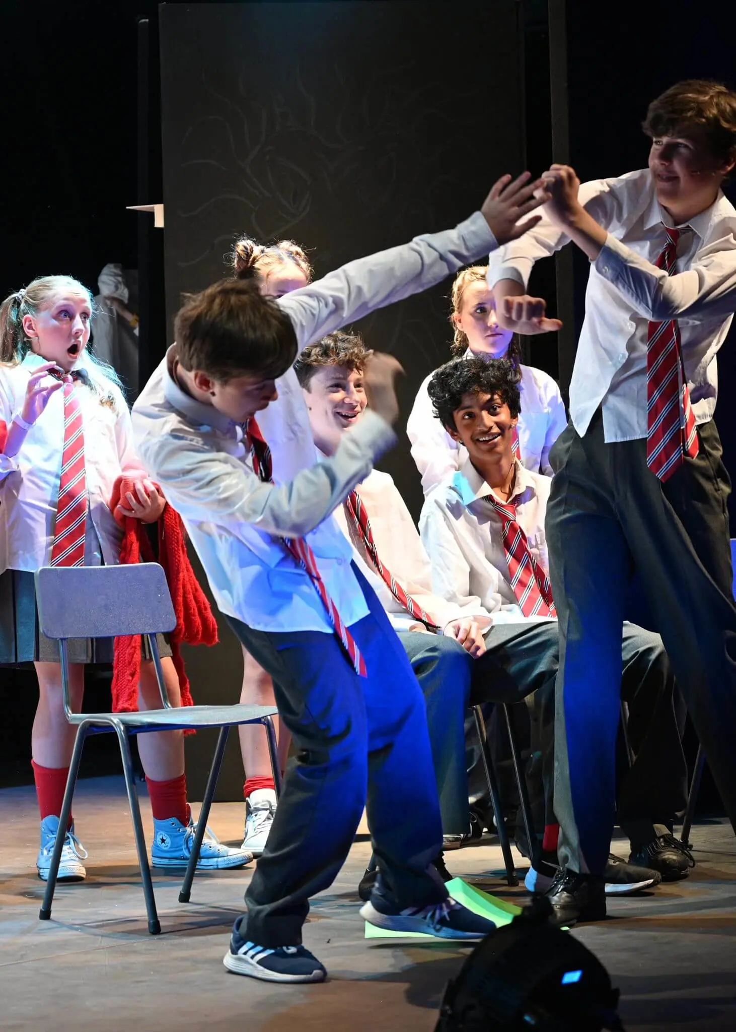 Our Lower Senior Production 'Teachers' Terrible Tales' was full of surprising twists and turns | Ibstock Place School, Roehampton, Private School Near Richmond, Barnes, Putney, Kingston, & Wandsworth 