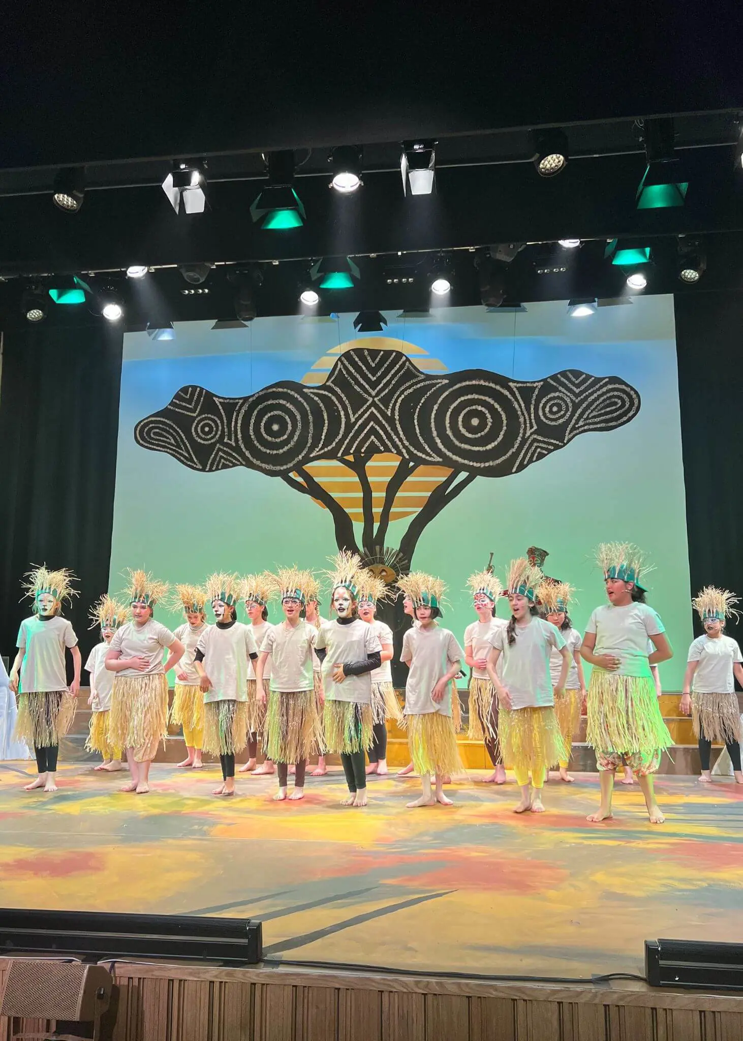 Prep 6 pupils performing The Lion King Jr| Ibstock Place School, Roehampton, Private School Near Richmond, Barnes, Putney, Kingston, & Wandsworth 