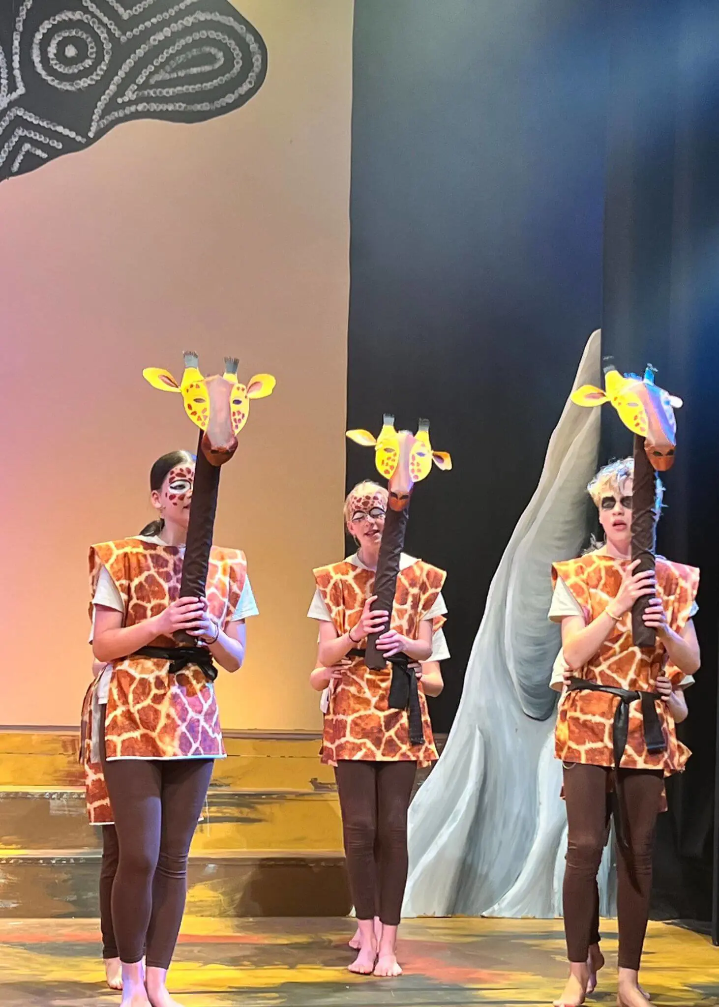 Prep 6 pupils performing The Lion King Jr| Ibstock Place School, Roehampton, Private School Near Richmond, Barnes, Putney, Kingston, & Wandsworth 