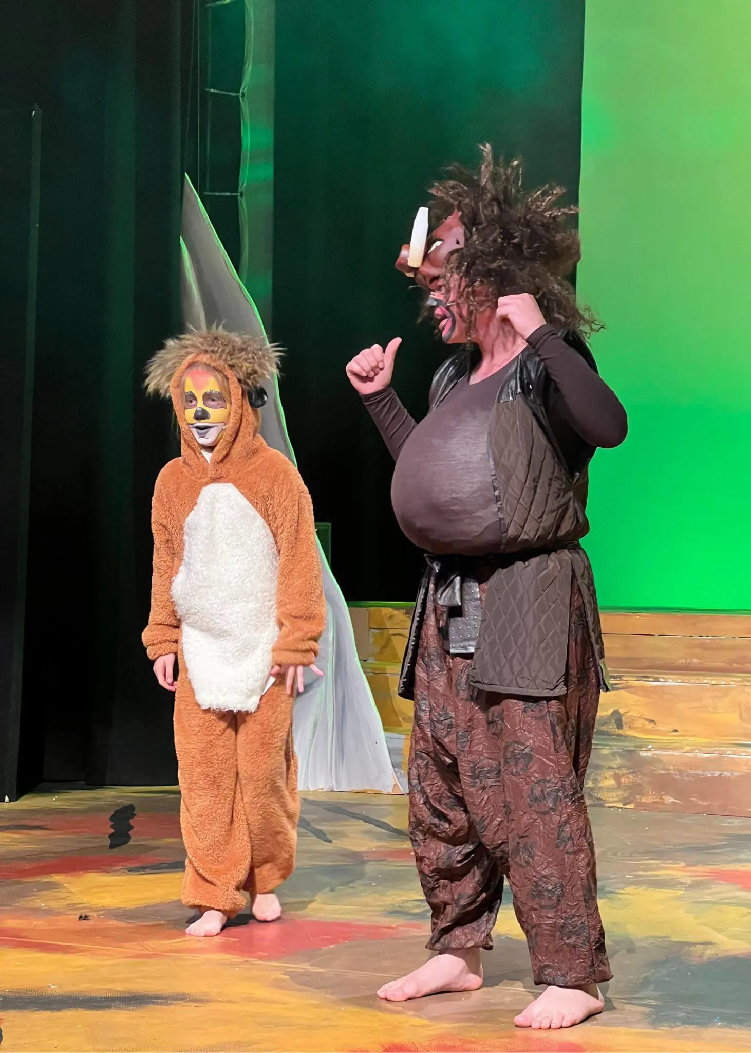 Prep 6 pupils performing The Lion King Jr| Ibstock Place School, Roehampton, Private School Near Richmond, Barnes, Putney, Kingston, & Wandsworth 