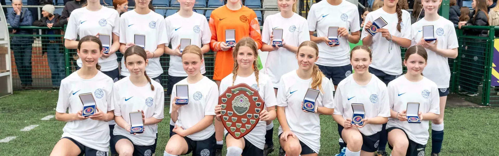 A huge congratulations to the Ibtsokc Place school, near Richmond, U15 Football girls’ team for securing victory in the 2024 ISFA Girls Shield finals with a 3-1 win against Rossall School.