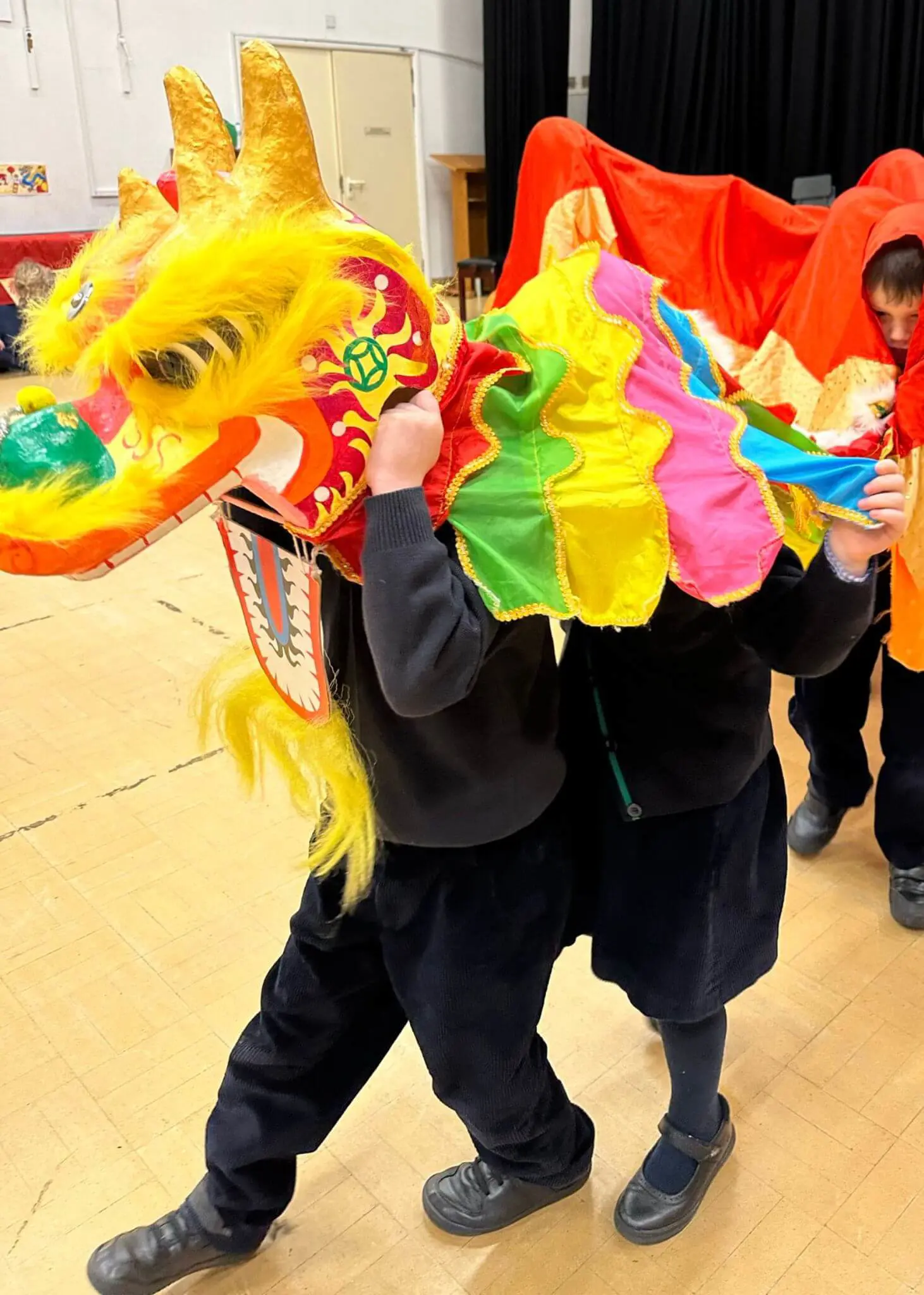 The Pre-Prep and Prep school celebrated Chinese New Year with fun activities. 