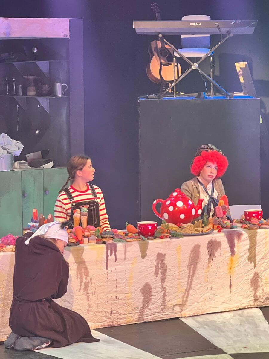 Ibstock Place School pupils performing Alice