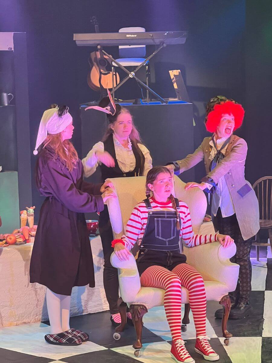 Ibstock Place School pupils performing Alice