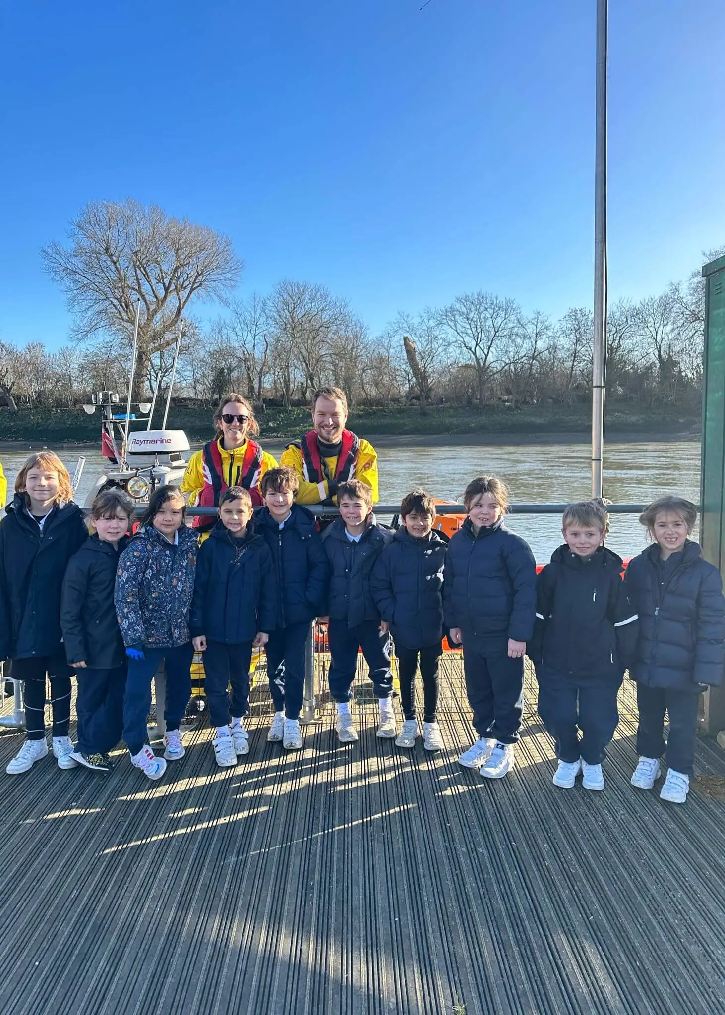 Last week, Prep 2 visited the RNLI (Royal National Lifeboat Institution) lifeboat station in Chiswick