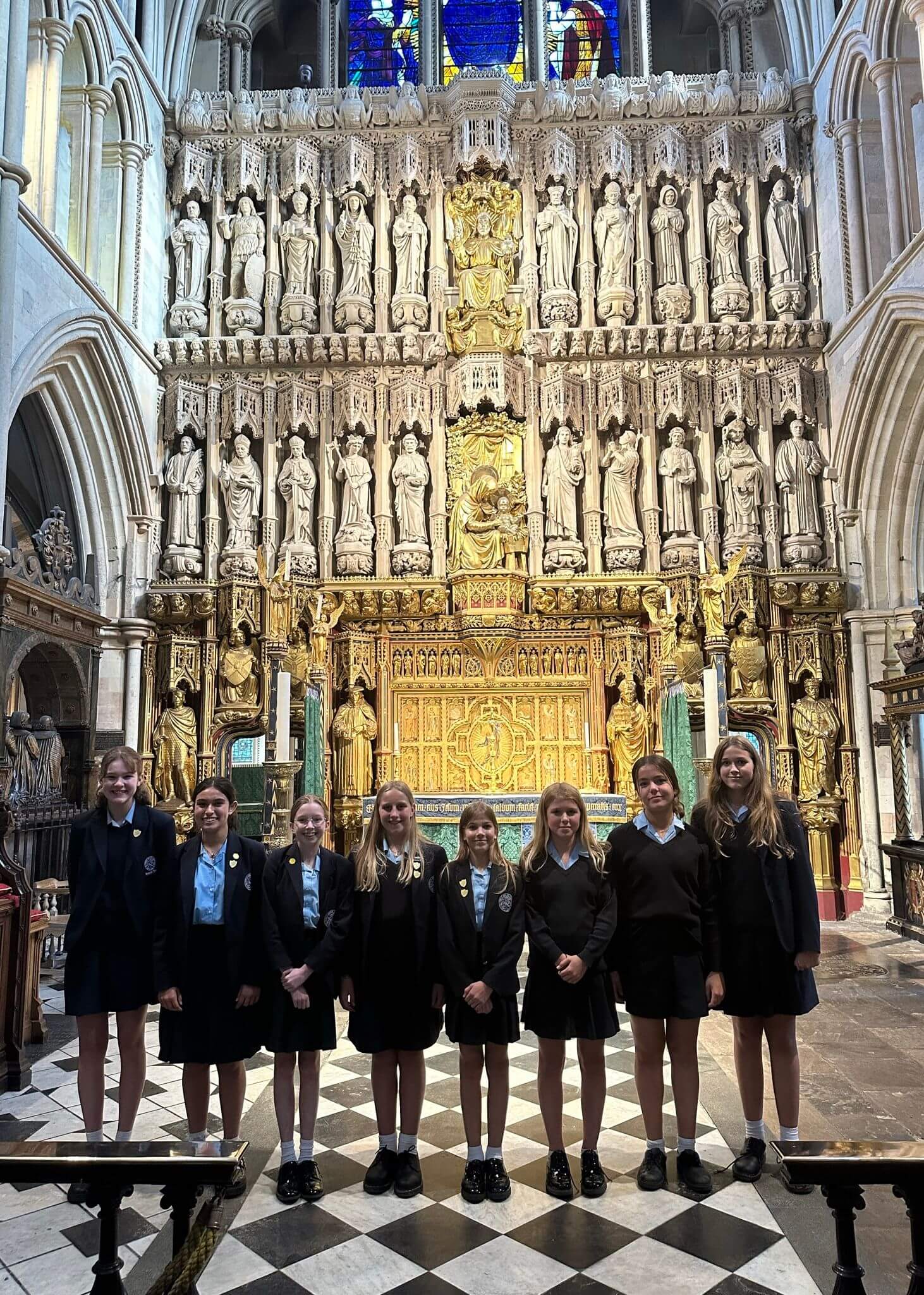 The Ibstock Choristers sang Choral Evensong at Southwark Cathedral to an appreciative congregation of parents | Ibstock Place School, Roehampton, Private School Near Richmond, Barnes, Wandsworth