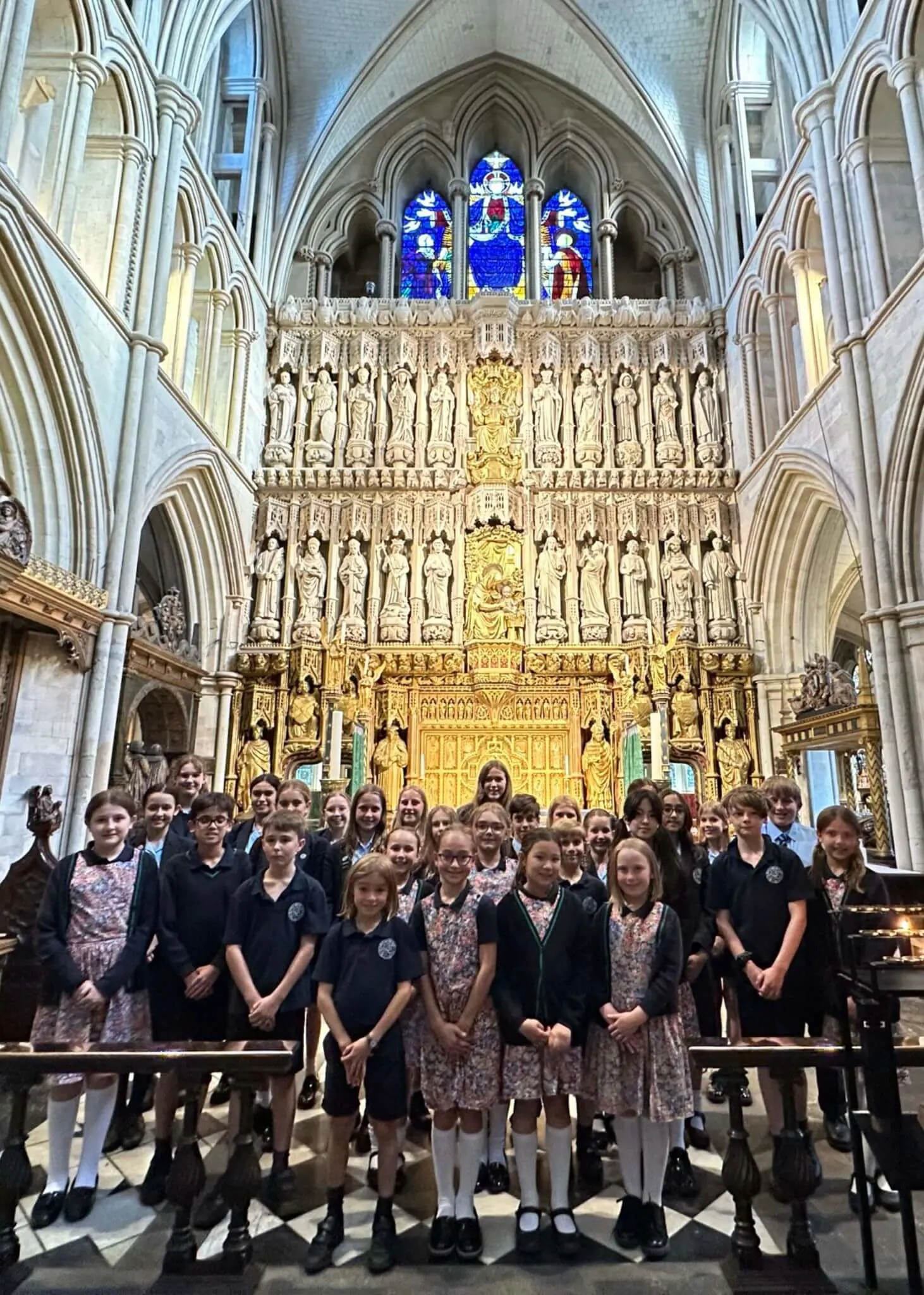 The Ibstock Choristers sang Choral Evensong at Southwark Cathedral to an appreciative congregation of parents | Ibstock Place School, Roehampton, Private School Near Richmond, Barnes, Wandsworth