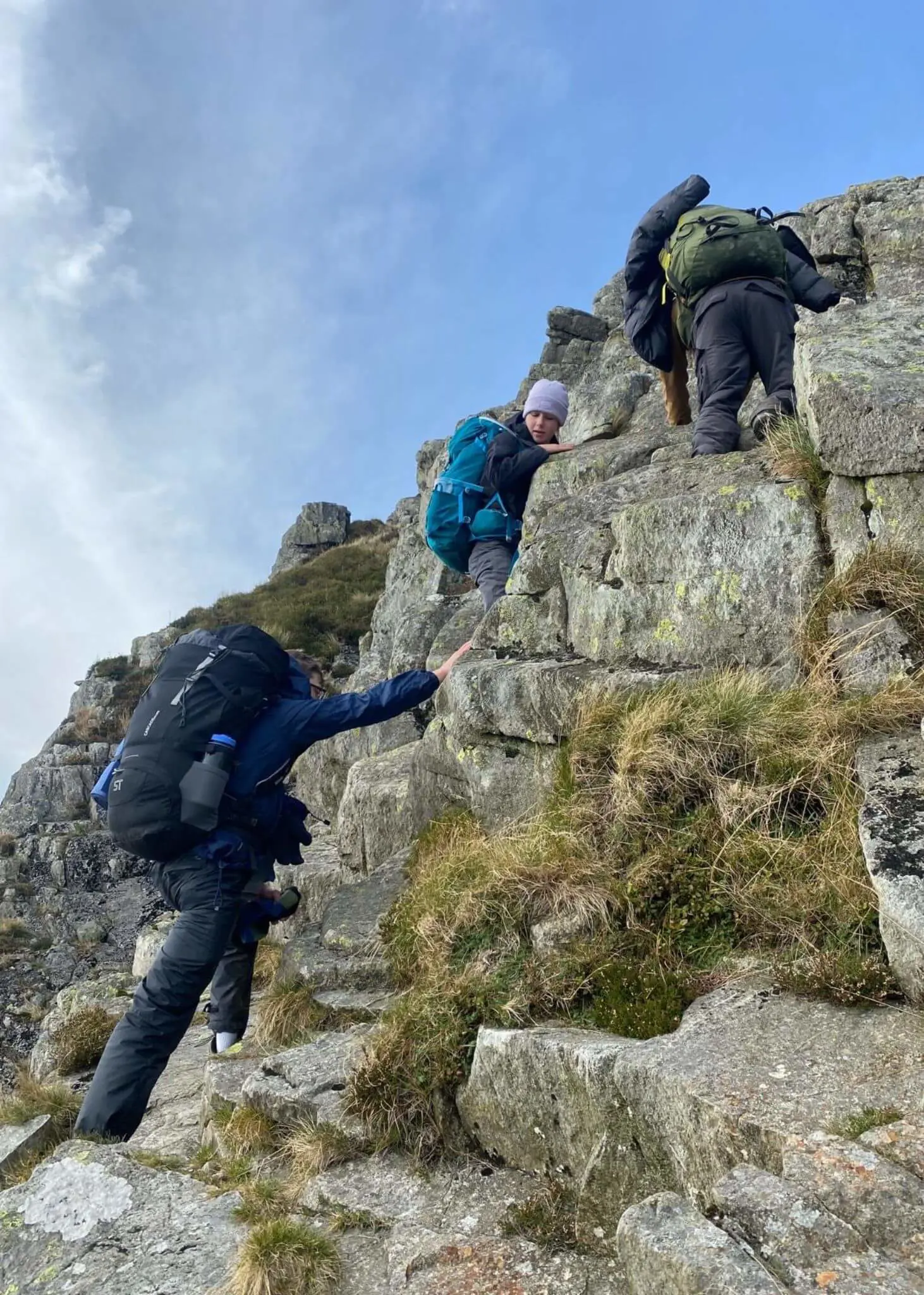  Lower Sixth Form pupils hiking in the wilds of Snowdonia for their Gold practice expedition | Ibstock Place School, Roehampton, Private School Near Richmond, Barnes,