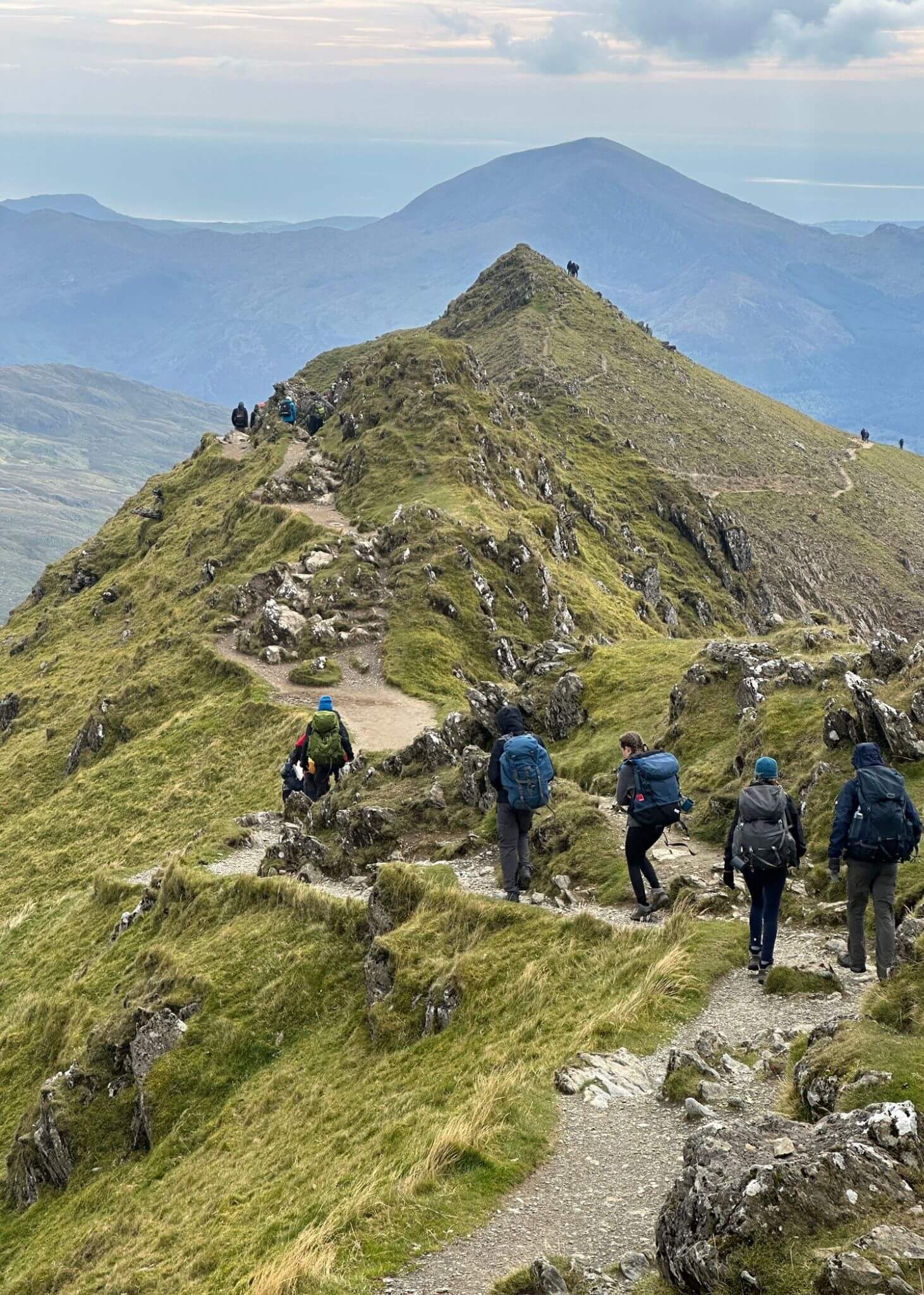  Lower Sixth Form pupils hiking in the wilds of Snowdonia for their Gold practice expedition | Ibstock Place School, Roehampton, Private School Near Richmond, Barnes,