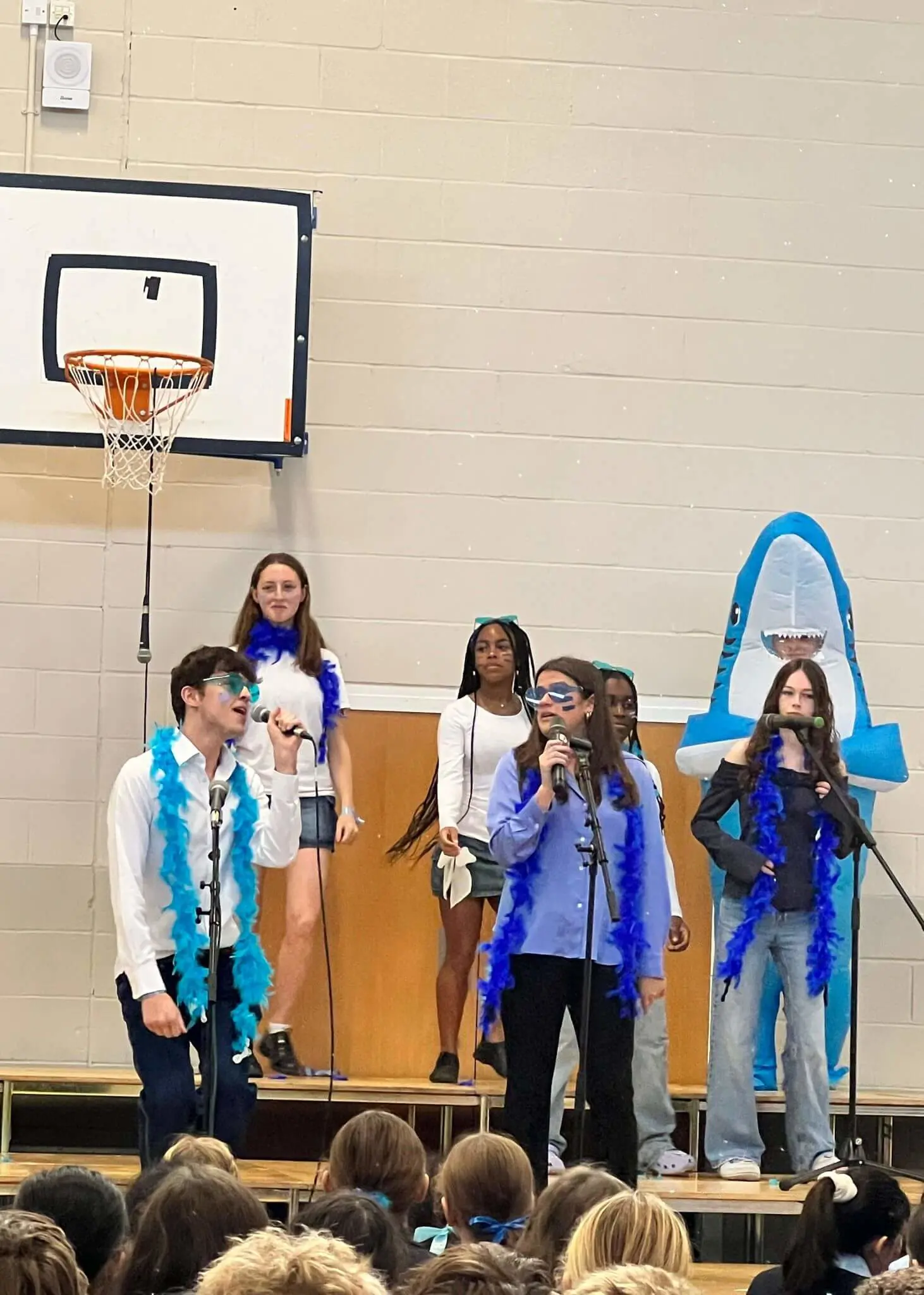 House music competition at Ibstock Place School, a private school near Richmond, Barnes, Putney, Kingston, and Wandsworth. 