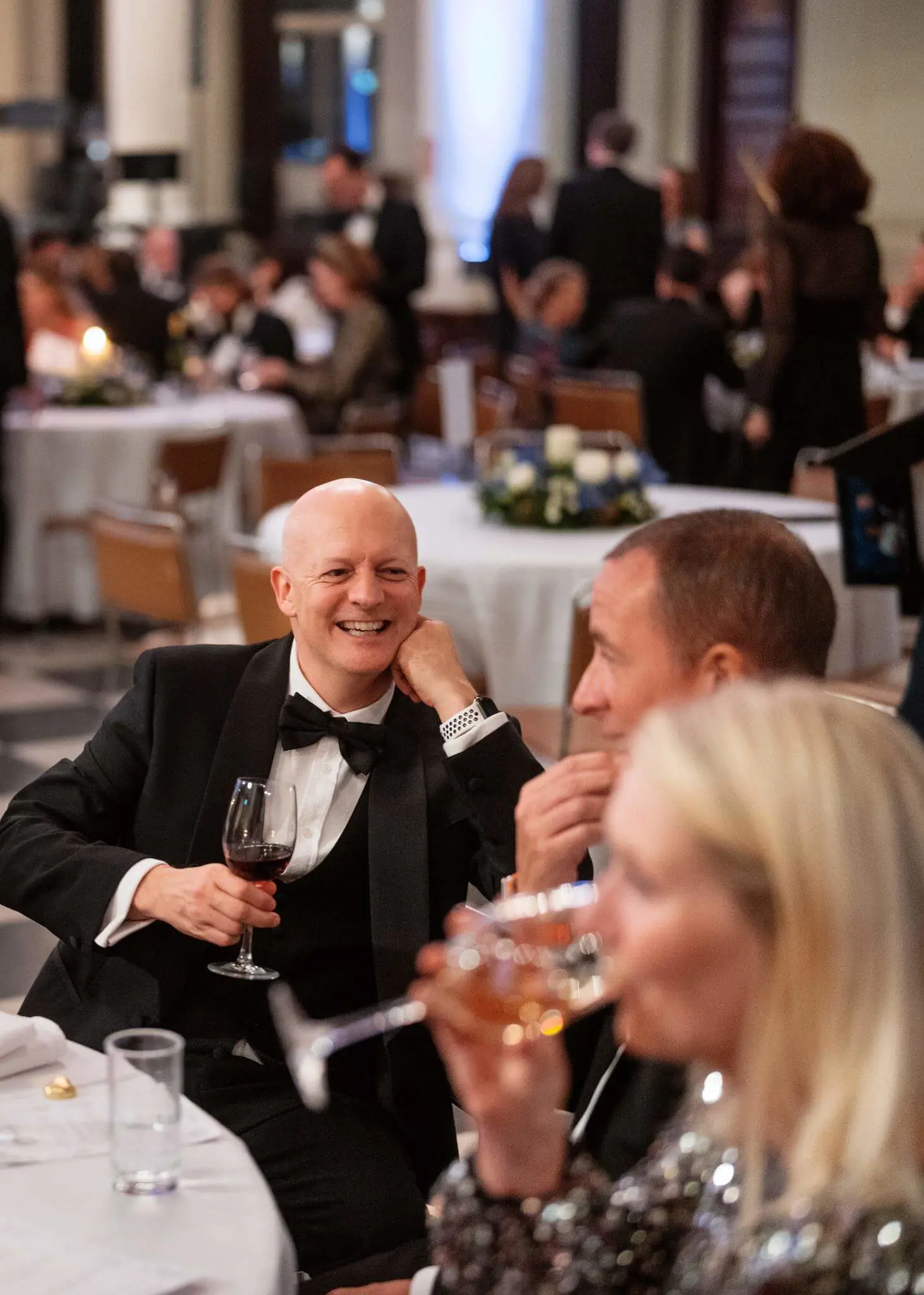 Parents enjoying at the 130 Ball | Ibstock Place School, a private school near Richmond, Barnes, Putney, Kingston, and Wandsworth on an overseas trip. 