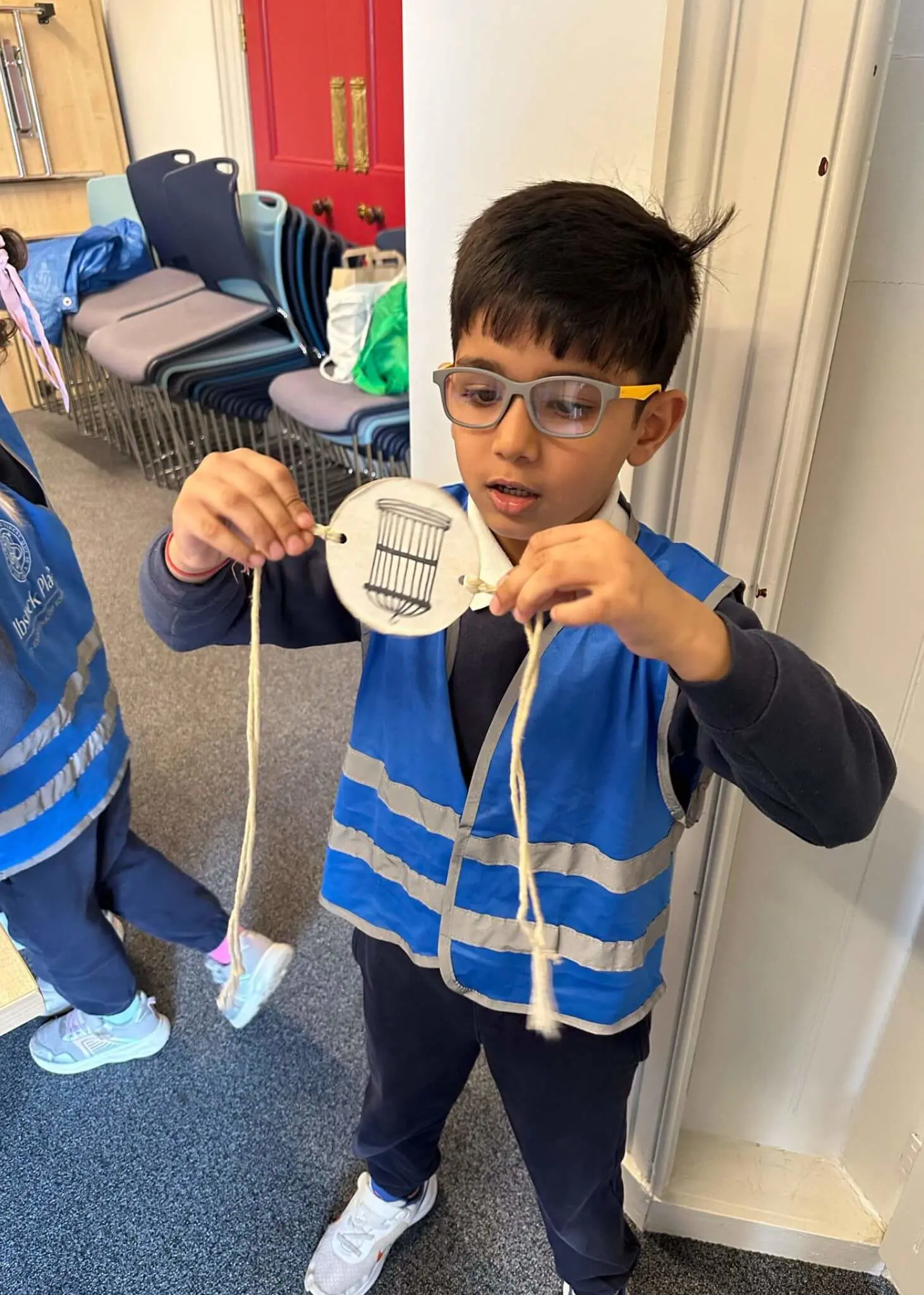 Prep 1 pupils at the Gunnersbury Park Museum | Ibstock Place School, a private school near Richmond, Barnes, Putney, Kingston, and Wandsworth. 