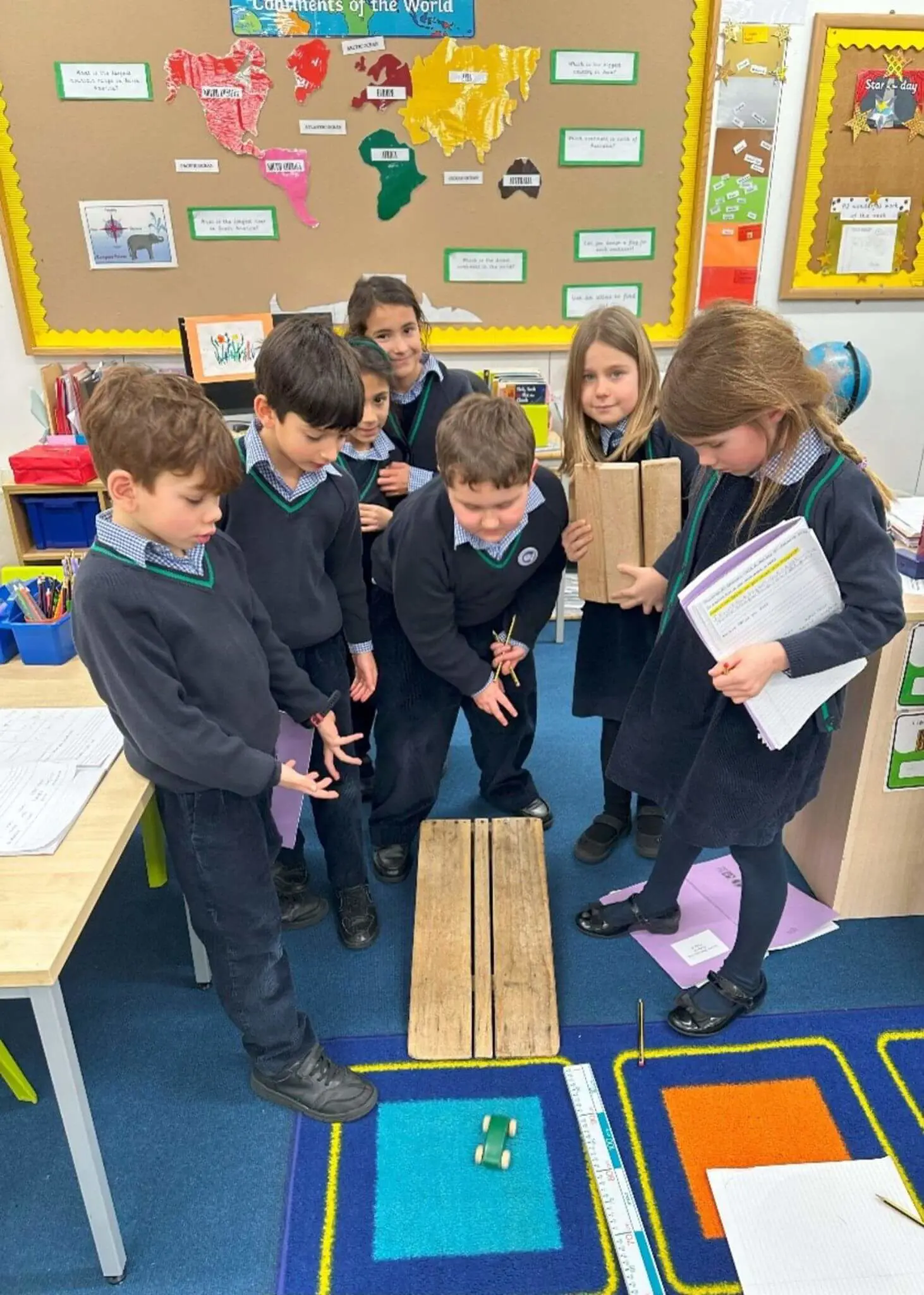 This term in Science, Prep 2 have been exploring forces. |Ibstock Place School, Roehampton, Private School Near Richmond, Barnes, Putney, Kingston, & Wandsworth 