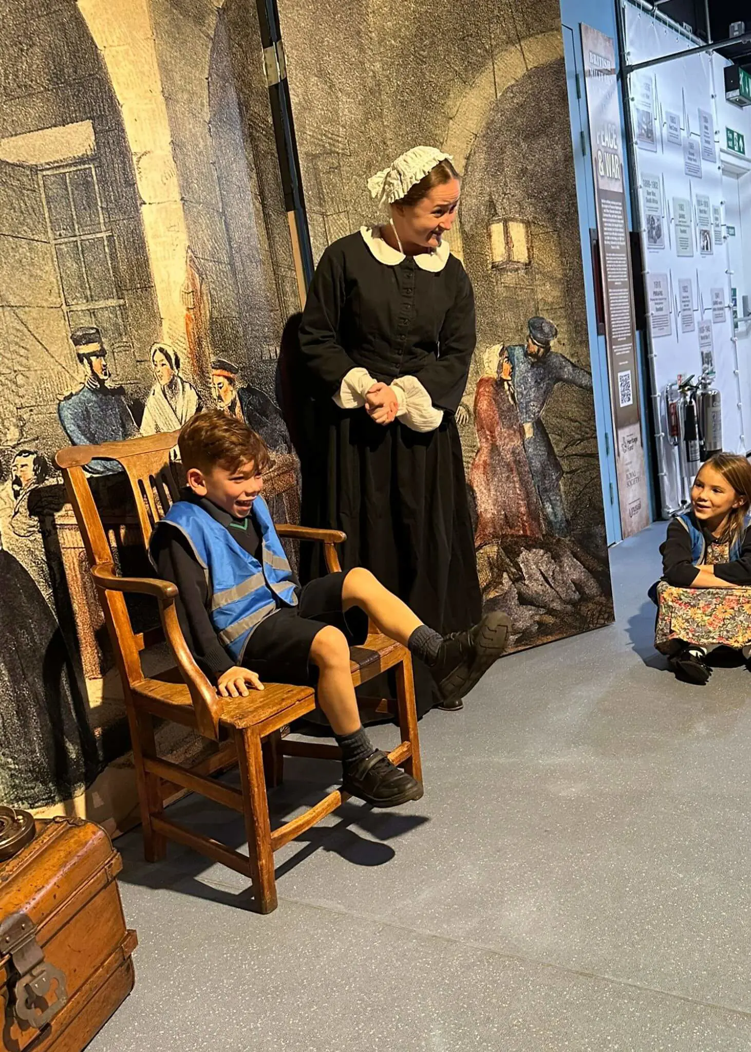 Prep 2 pupils at the Florence Nightingale Museum | Ibstock Place School, Roehampton, Private School Near Richmond, Barnes, Wandsworth