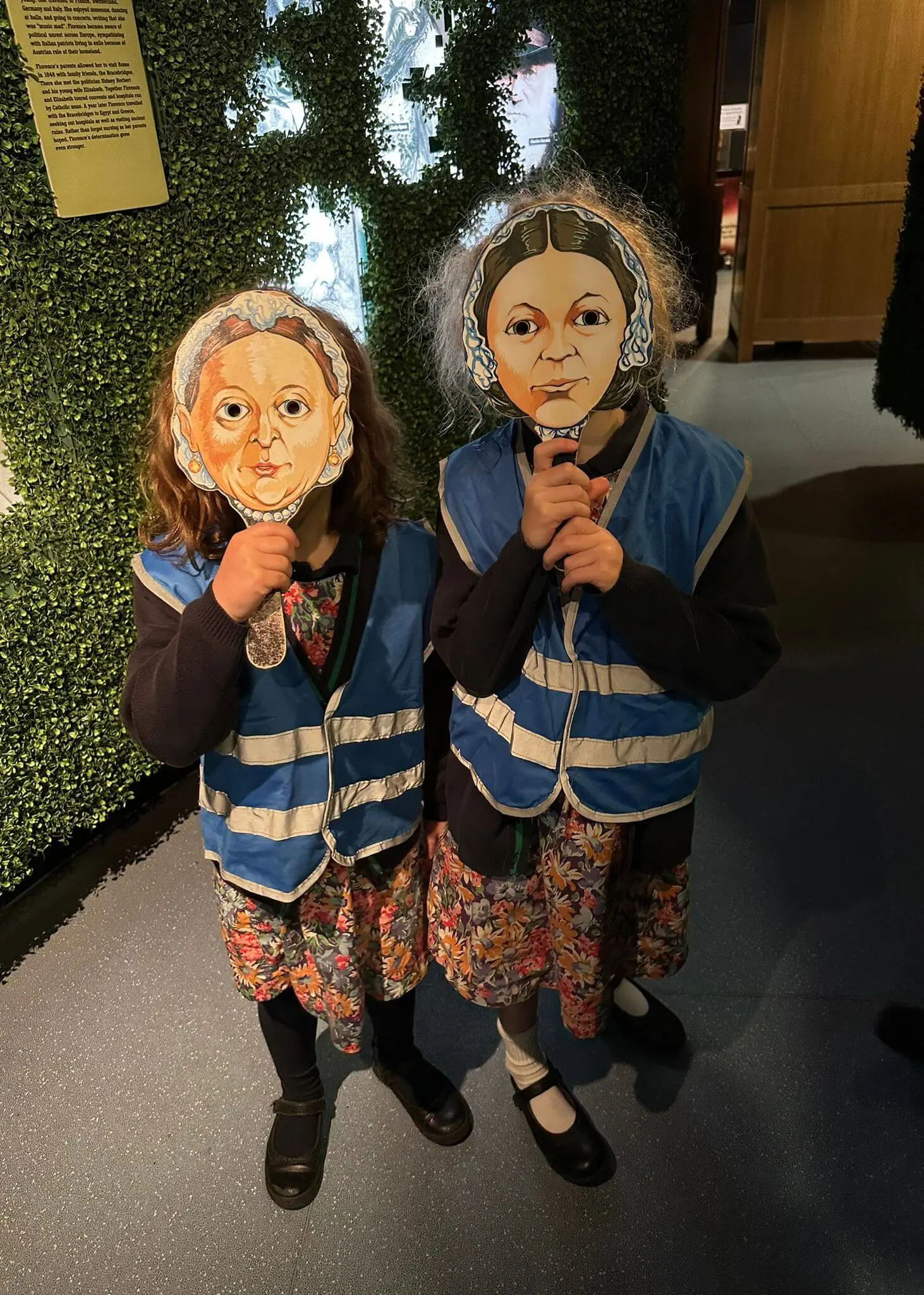 Prep 2 wearing a costume at the Florence Nightingale Museum | Ibstock Place School, Roehampton, Private School Near Richmond, Barnes, Wandsworth