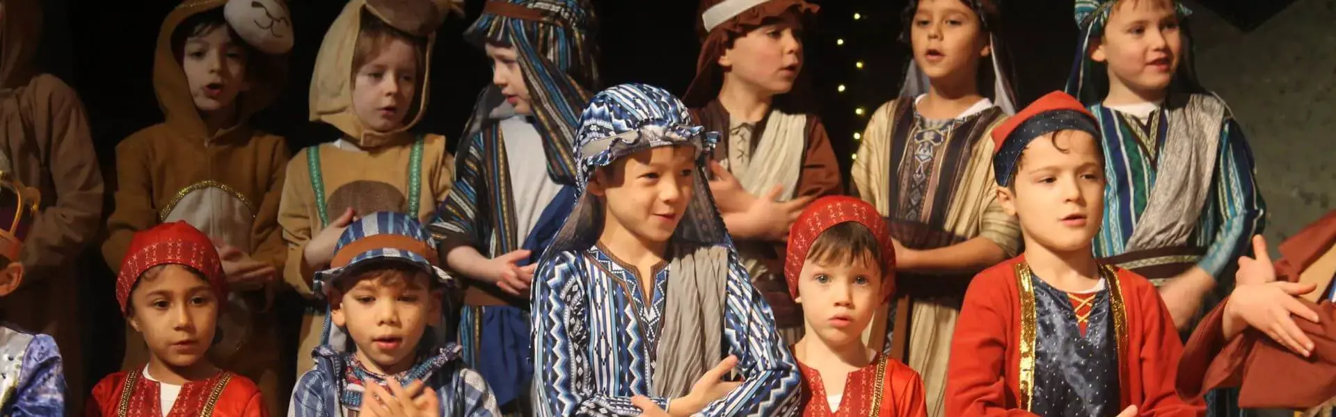 Prep Pupils performing in the Nativity