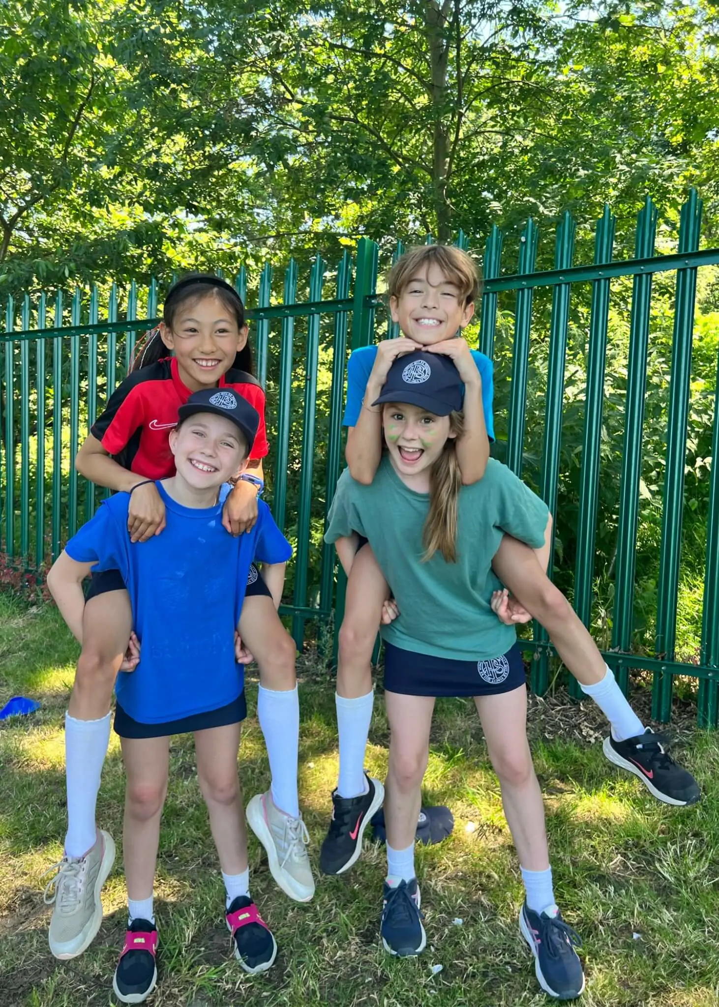 Prep pupil having fun at their annual sports day | Ibstock Place School, Roehampton, Private School Near Richmond, Barnes, Putney, Kingston, & Wandsworth 