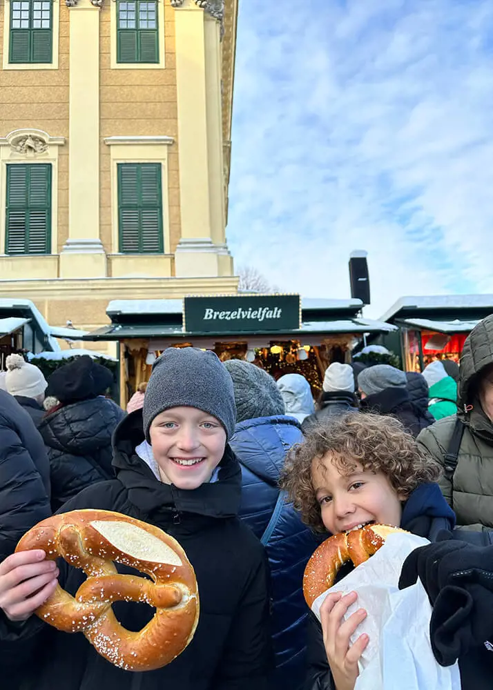 Senior 8 pupils studying German enjoyed a wonderfully festive trip to snowy Vienna.