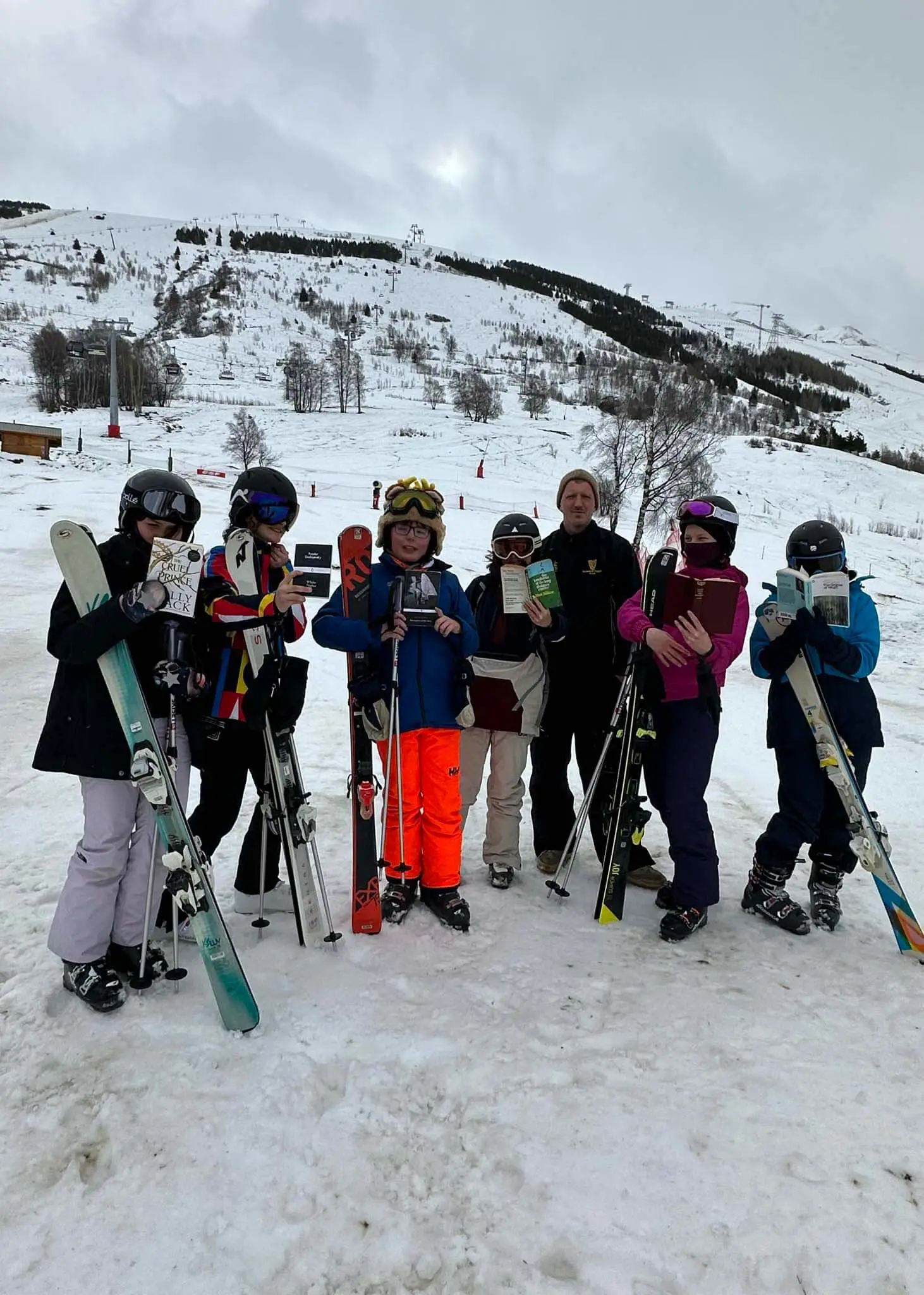 Senior pupils skiing in the Alps | Ibstock Place School, a private school near Richmond, Barnes, Putney, Kingston, and Wandsworth.