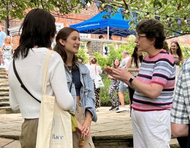 Alumni get together at Ibstock Place School, a private school near Richmond, Barnes, Putney, Kingston, and Wandsworth.