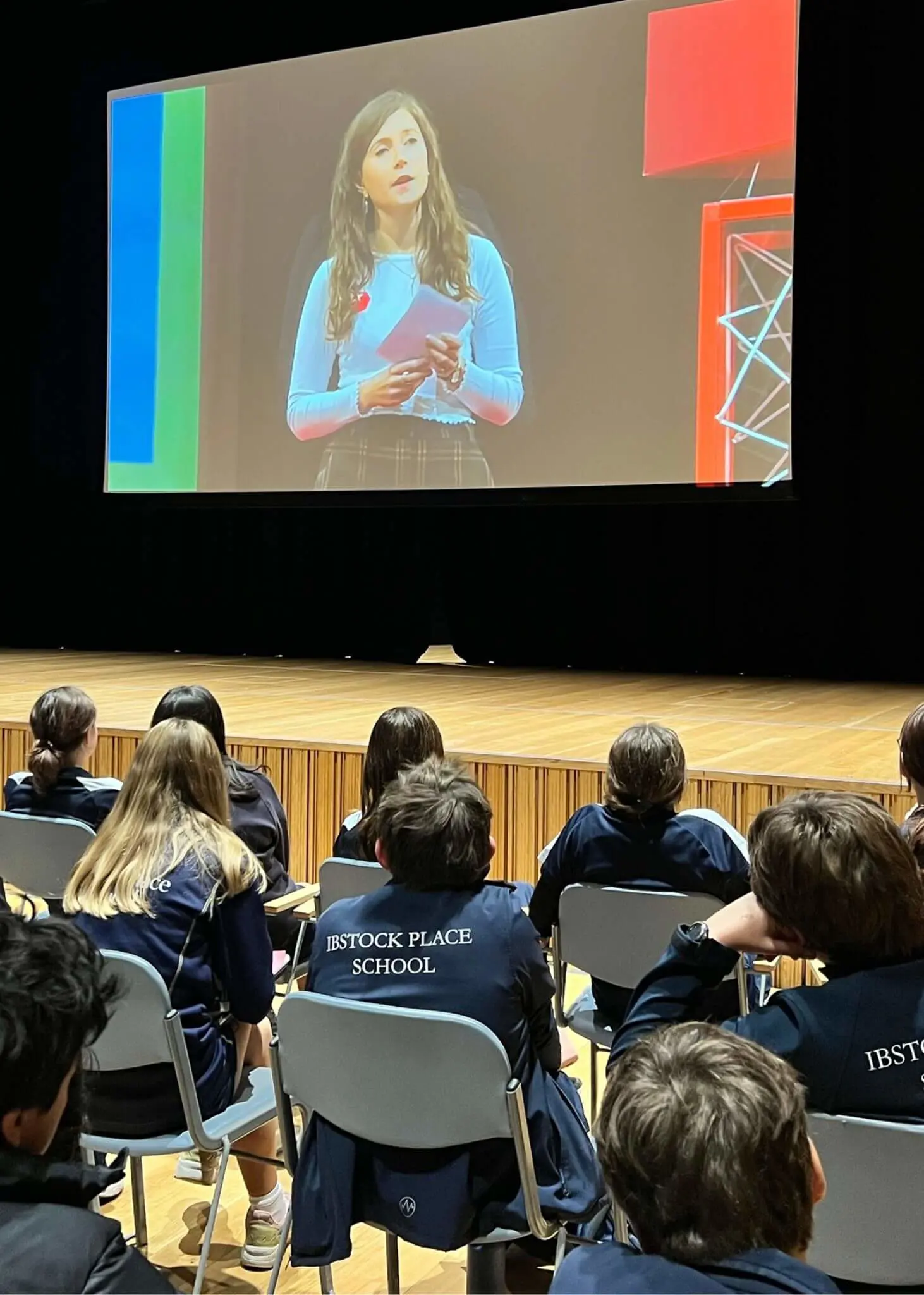 Senior pupils attending online Ted talk | Ibstock Place School, a private school near Richmond, Barnes, Putney, Kingston, and Wandsworth. 