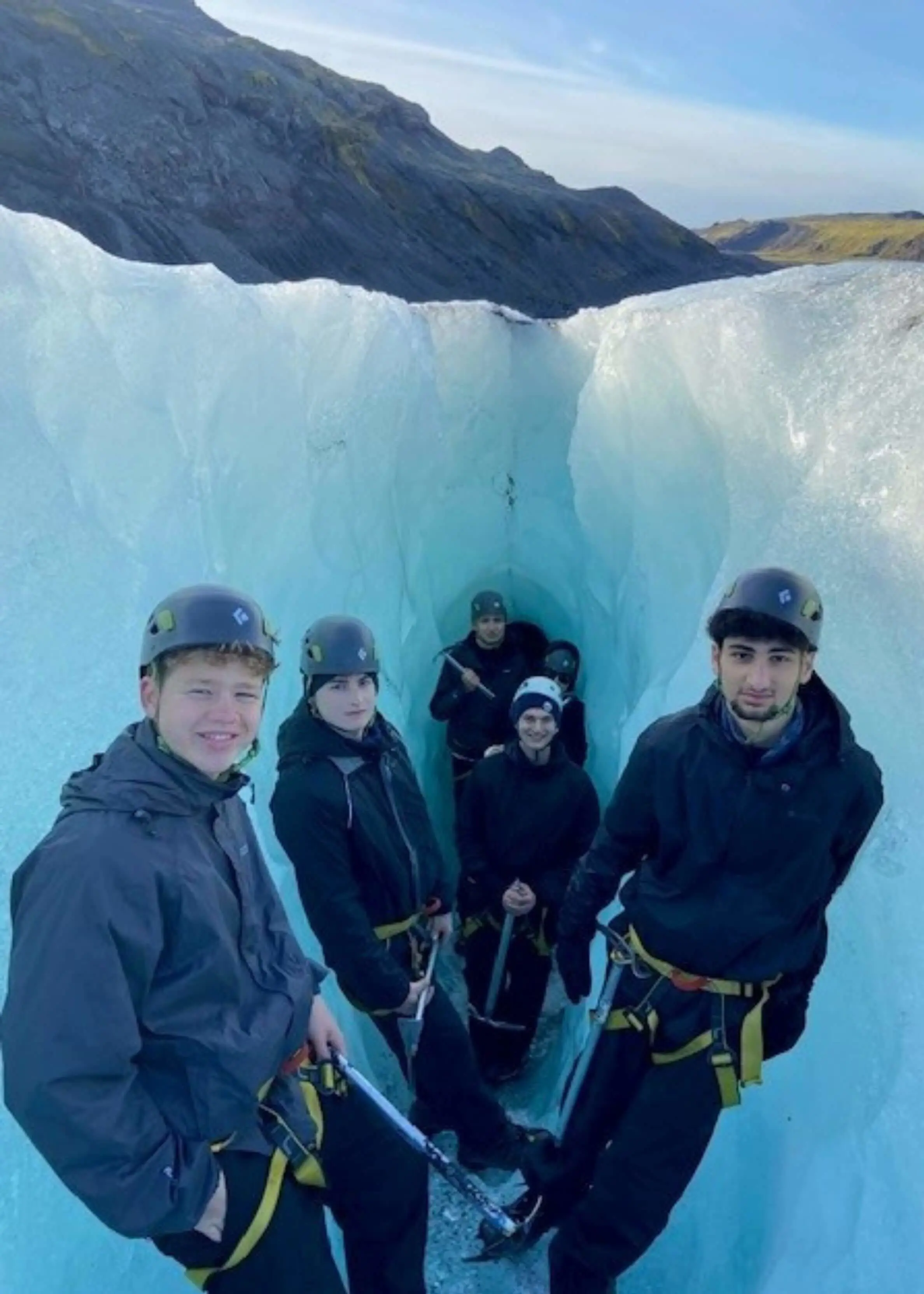 Pupils at a geography trip to Iceland | Ibstock Place School, Roehampton, Private School Near Richmond, Barnes, Wandsworth, Putney, Kingston.