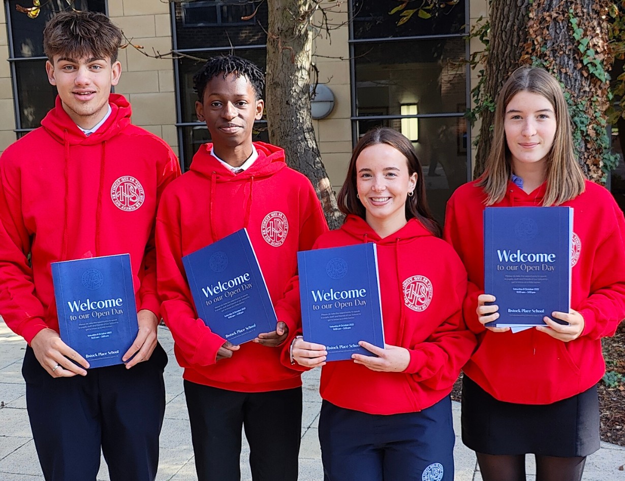 Senior pupils representing Ibstock Place School, a private school near Richmond.